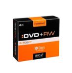 Dvd Rw 4 7gb 4x Rewritable  Slim Case 10